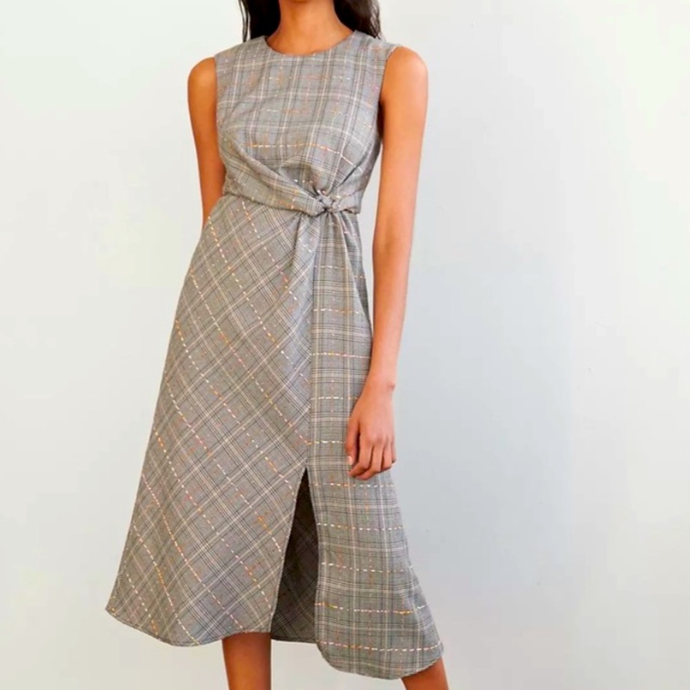 Maeve- Anthropology Plaid Dress